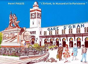 zz- Oran- Gare- Monument aux morts